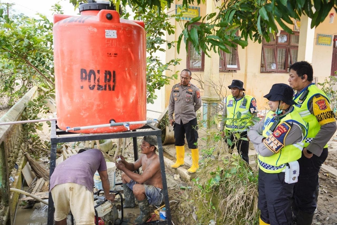 Polda Aceh Percepat Pembangunan 100 Sumur Bor di Wilayah Terdampak Bencana