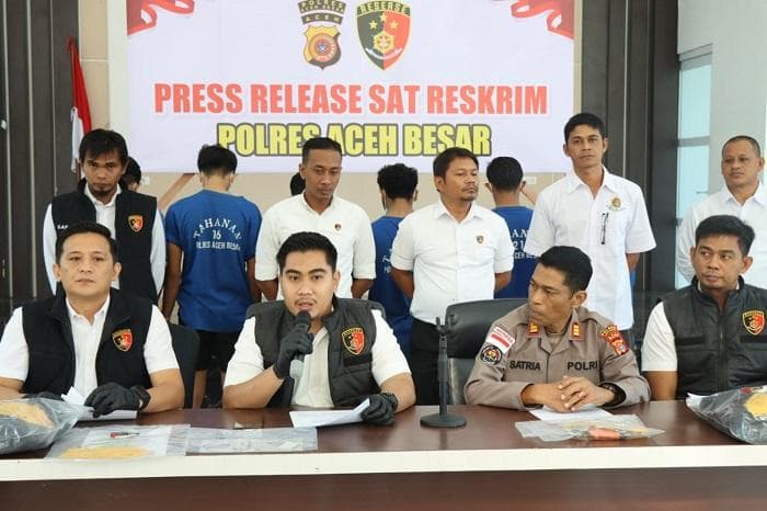 12 Pelaku Curanmor di Aceh Besar Ditangkap, Dua Lainnya Masih DPO