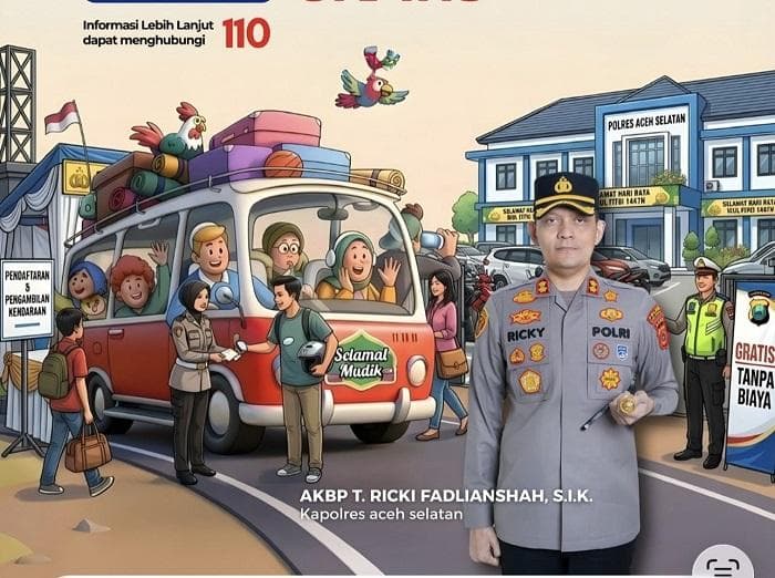 Polres Aceh Selatan Sediakan Penitipan Kendaraan Gratis untuk Warga Mudik