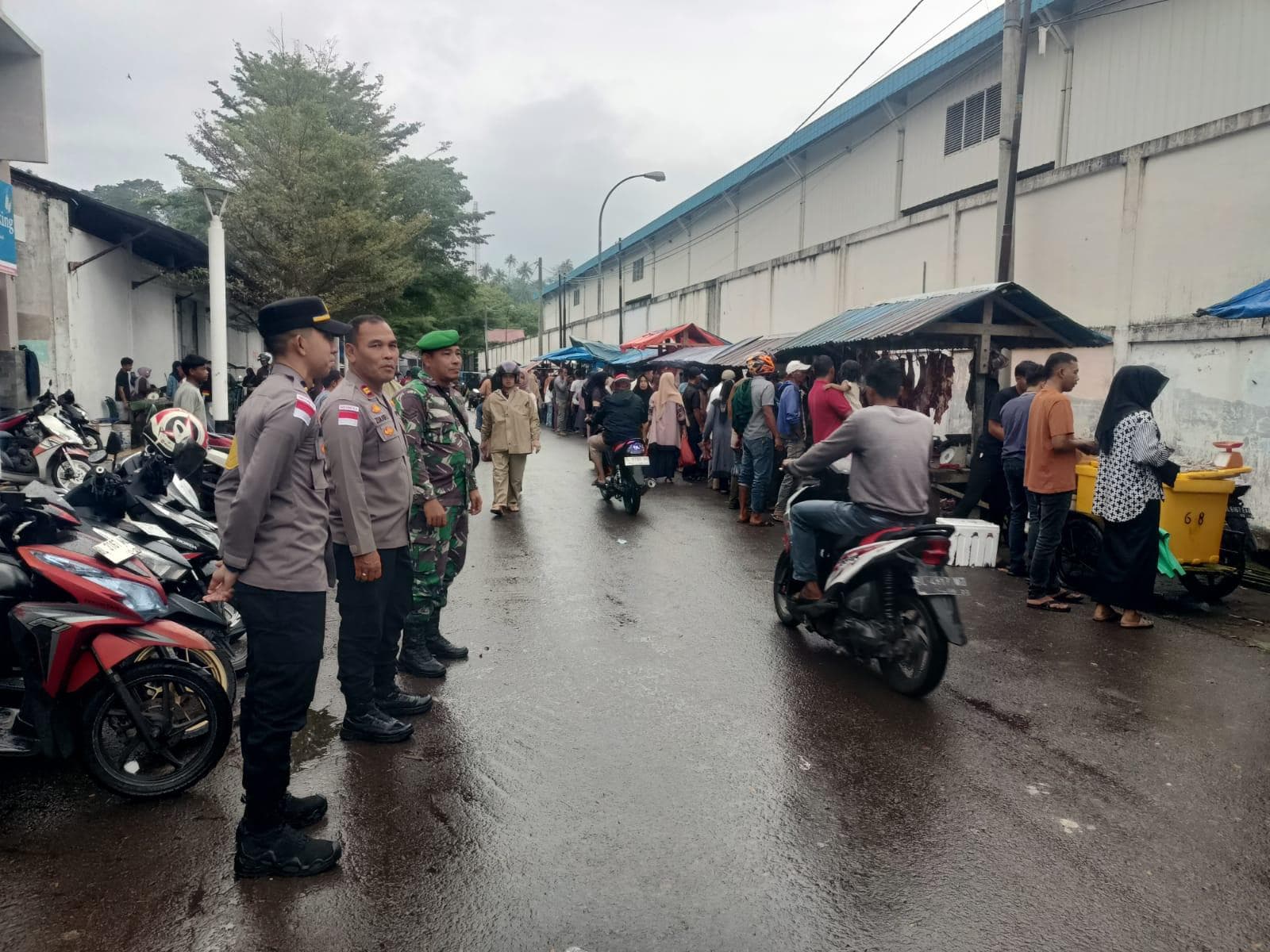 Polres Sabang Amankan Tradisi Meugang 2026 di Kota Sabang, Warga Nyaman Berbelanja