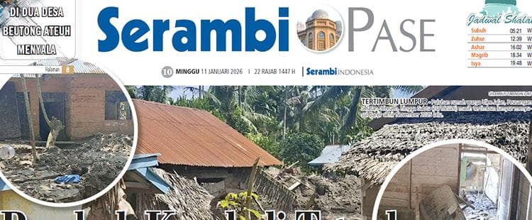 Puluhan Rumah di Ulee Jalan Bireuen Masih Tertimbun Lumpur Sebulan Pasca Banjir