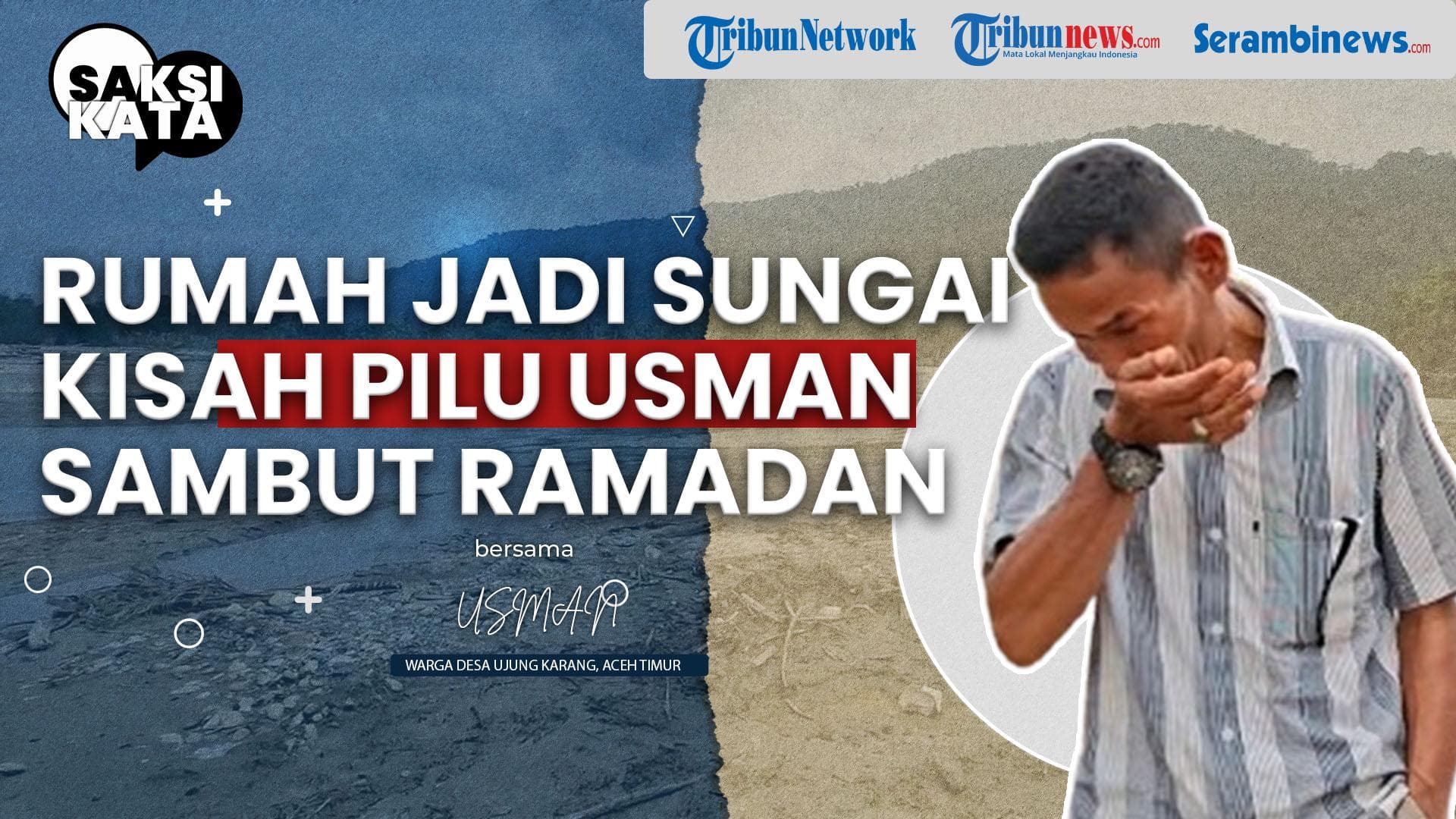 Warga Aceh Timur Kehilangan Rumah Jelang Ramadan Akibat Banjir