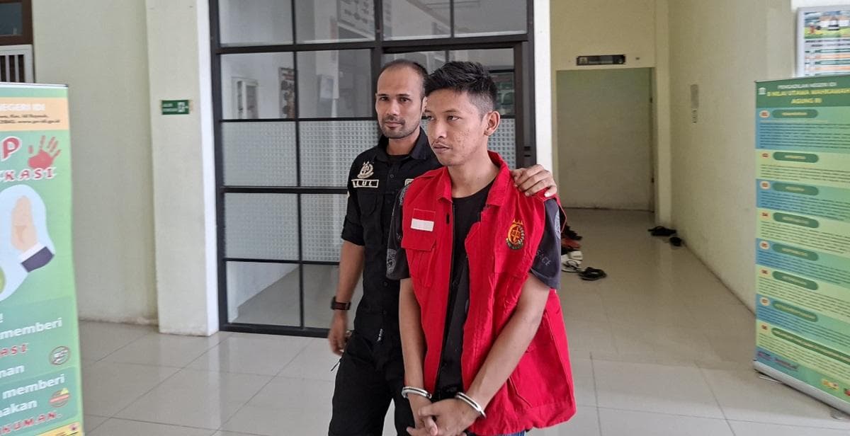 Kurir Aceh Timur Bunuh Rekan demi Uang COD, Divonis 16 Tahun