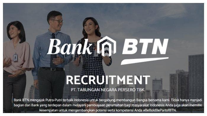 3 Bank Nasional Buka Lowongan Kerja 2026, Warga Aceh Siap Daftar