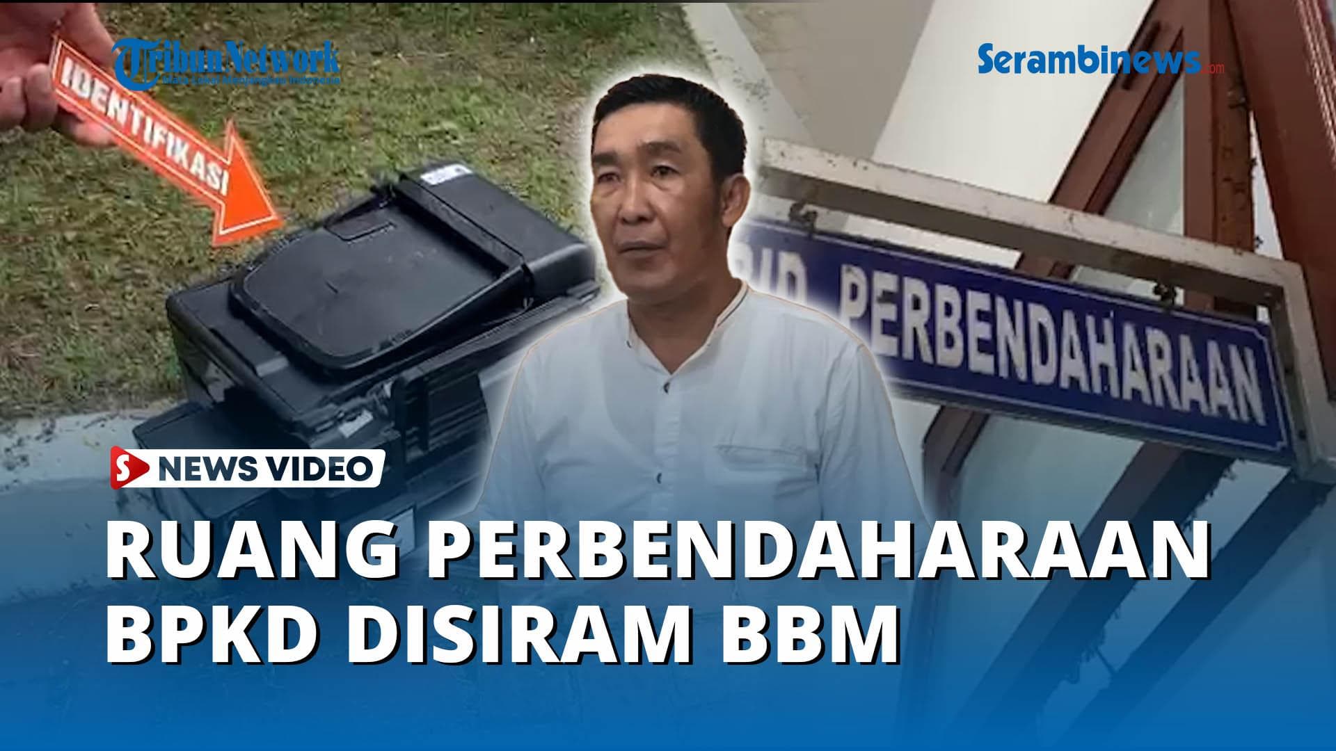 Ruang BPKD Aceh Selatan Disiram BBM, SP2D Utang 2024 Belum Terbit