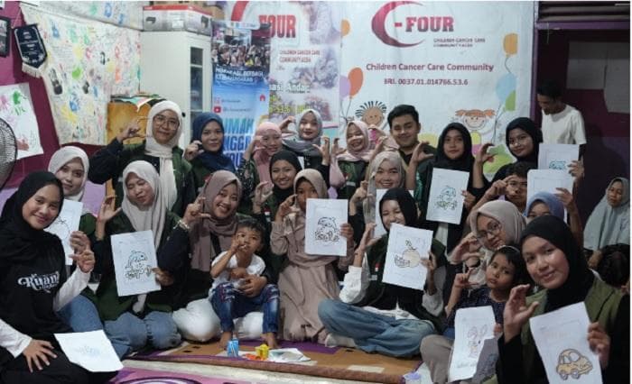 Komunitas Ruang Lingkup Gelar Ruang Inspirasi di Rumah Singgah C-Four Aceh