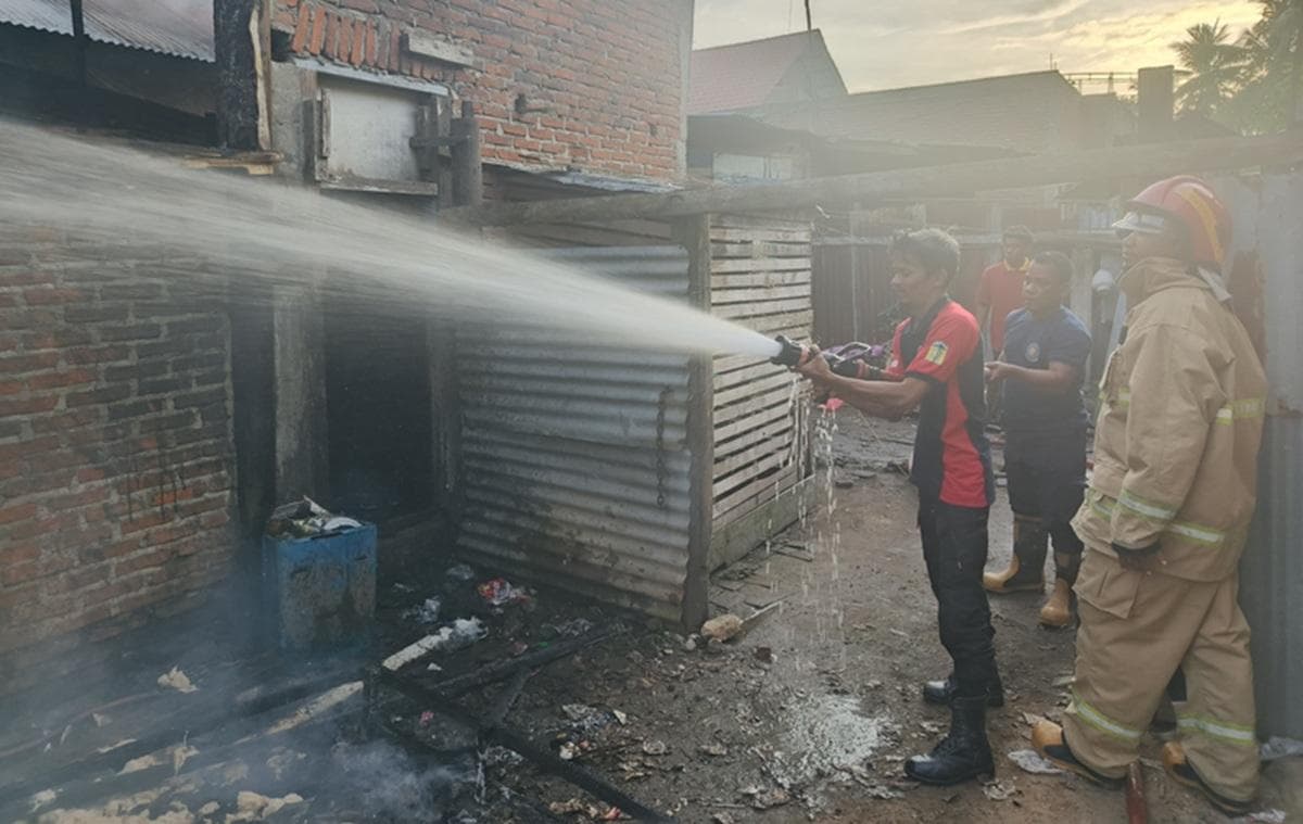 Rumah di Lambiheu Aceh Besar Terbakar, Delapan Jiwa Mengungsi