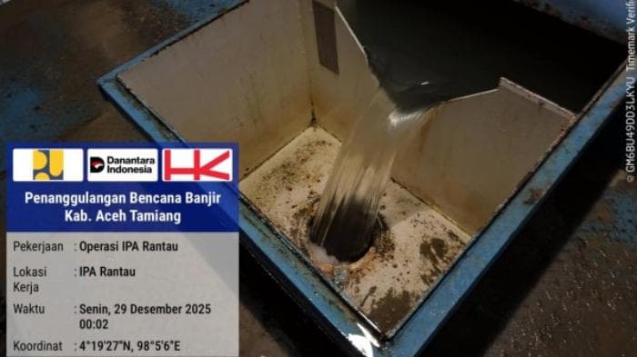 SPAM Rantau Aceh Tamiang Beroperasi, Warga Kembali Nikmati Layanan Air Bersih