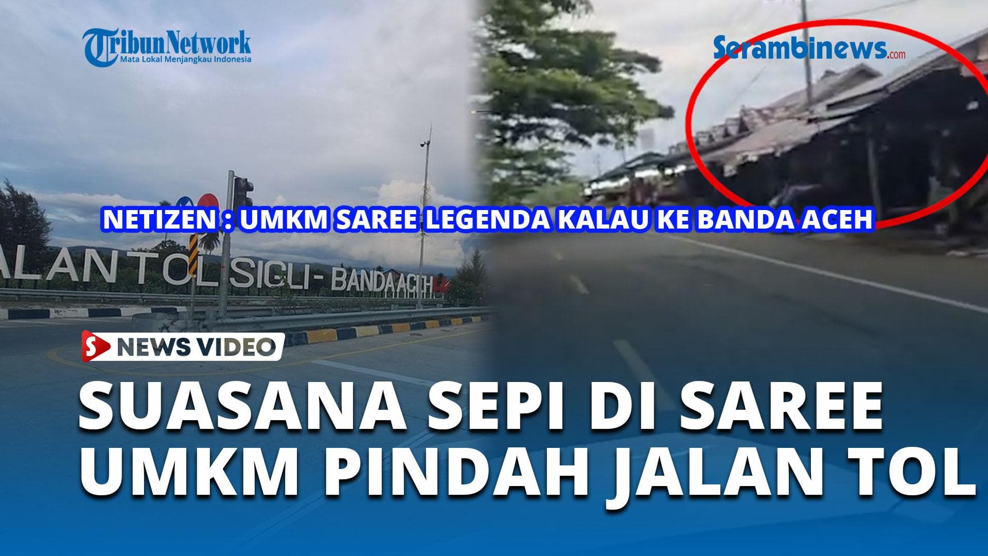 UMKM Saree Aceh Besar Terkena Dampak Sepinya Jalan Lama Pasca Tol Beroperasi