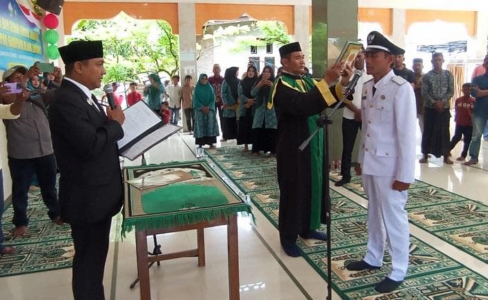 Saiful Bahri Dilantik Keuchik Blang Lancang Jeunieb, Aceh: Harapan Sinergi Pembangunan