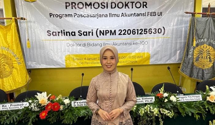Wanita Pidie Raih Doktor Akuntansi UI, Inspirasi dari Beungga ke Jakarta
