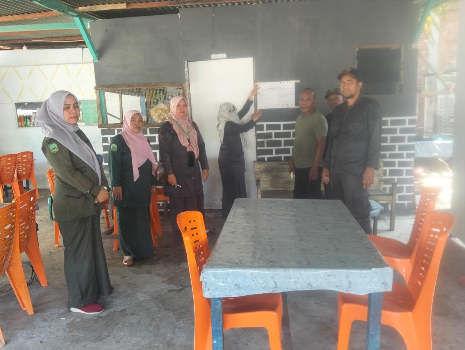 Satpol PP WH Nagan Raya Awasi Penjual Takjil Sesuai Qanun Syariat