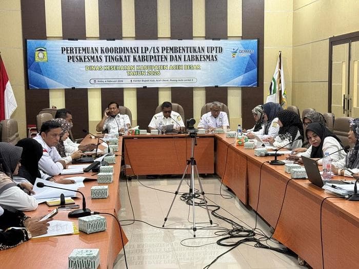 Pemerintah Aceh Besar Percepat Pembentukan UPTD Puskesmas dan Labkesmas
