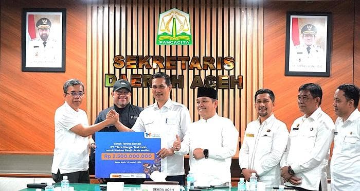 Donasi Rp 2,5 Miliar dari TMT Group untuk Korban Banjir Aceh