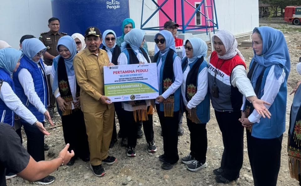 Seruni Kabinet Merah Putih Salurkan Bantuan Bencana ke Bireuen dan Pidie Jaya