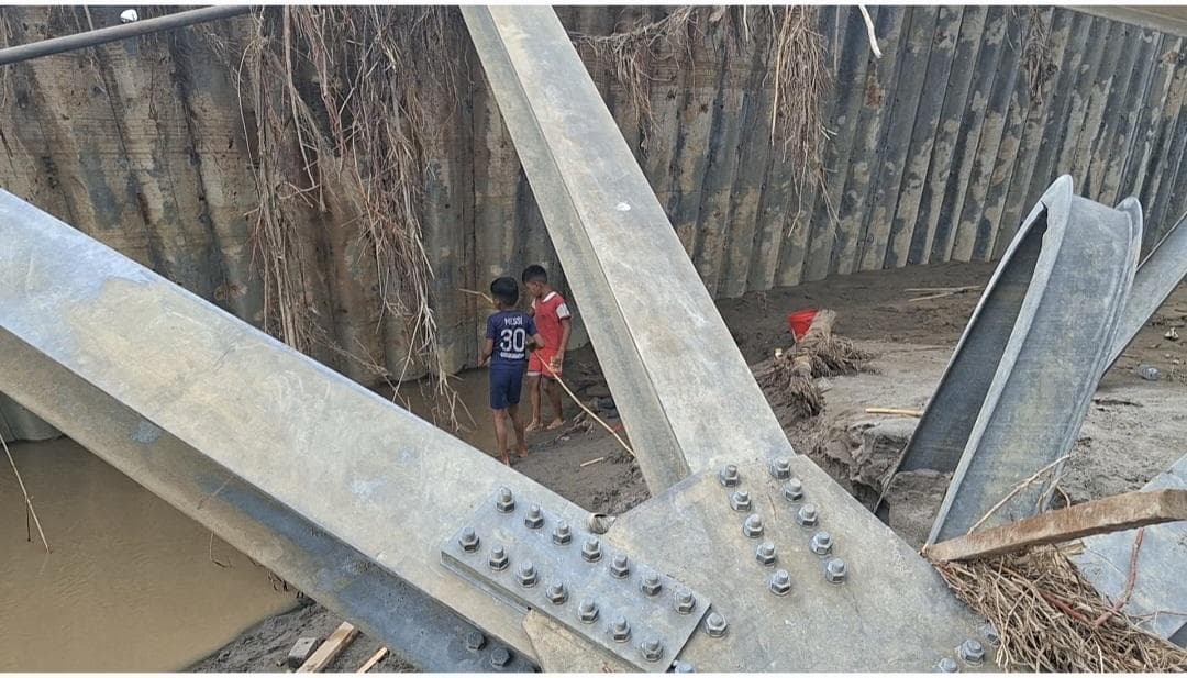 Jembatan Pante Lhong Putus, Warga Bireuen Harap Pemerintah Segera Bangun Baru