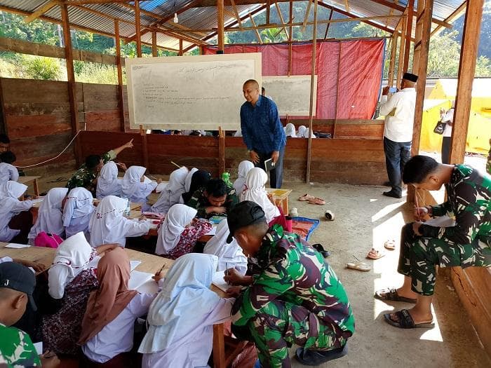MPD Tinjau Sekolah Dampak Bencana Alam di Nagan Raya, 2 Sekolah Belajar di Bangunan Darurat