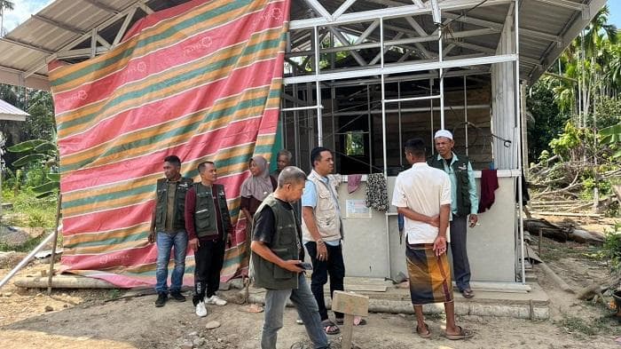 Huntara Mangkrak di Aceh Timur, Warga Korban Banjir Terpaksa Lebaran di Tenda