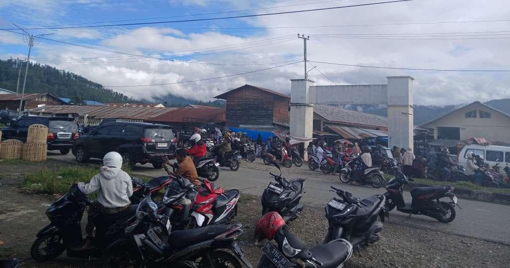 Antusiasme Meugang Tinggi di Gayo Lues, Pajak Terpadu Buntul Tajuk Ramai Diserbu Warga