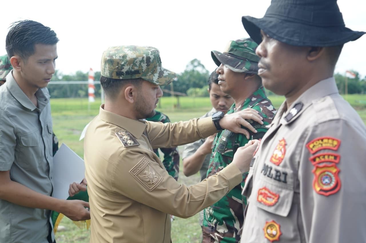 TMMD Reguler Ke-127 Bangun Jalan dan Layanan Sosial di Woyla, Aceh Barat