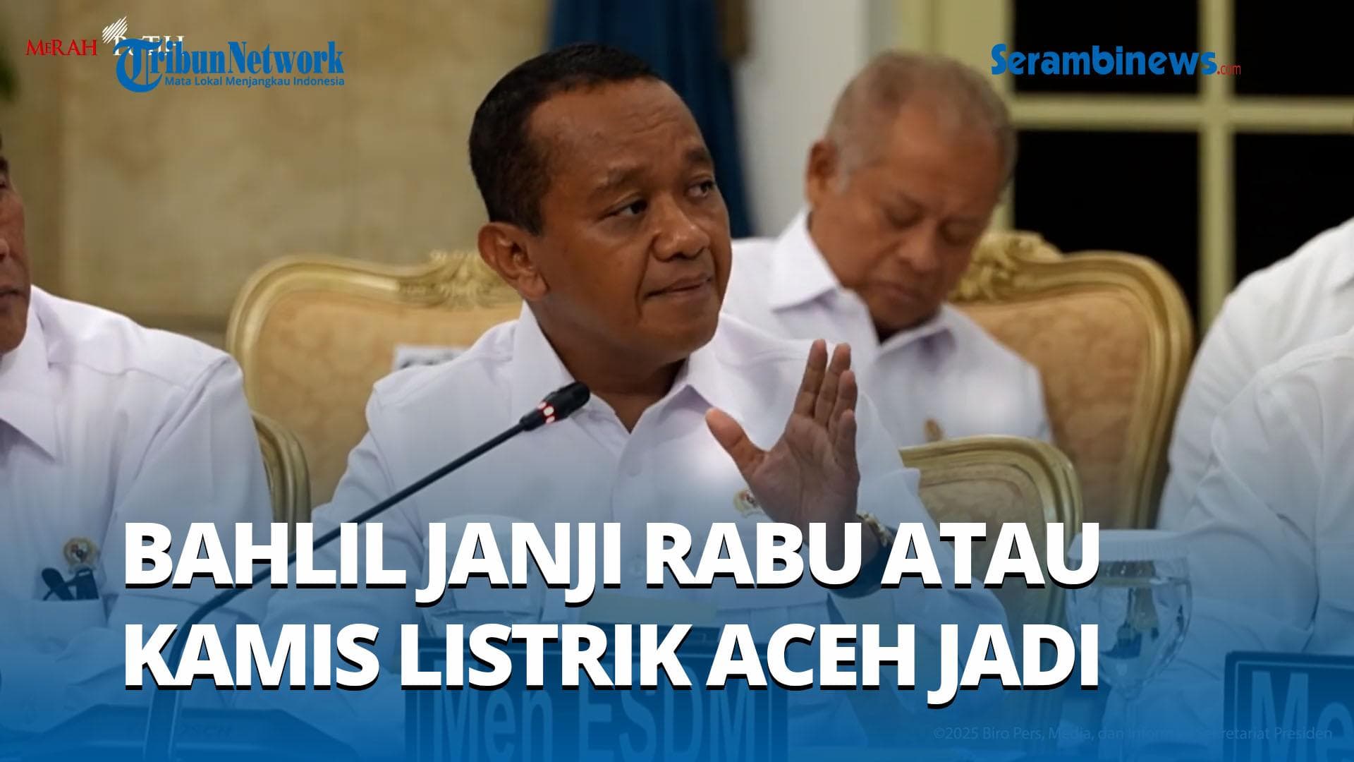 VIDEO Target Normalisasi Listrik Aceh: Menteri ESDM Pastikan Gardu Induk Segera Rampung