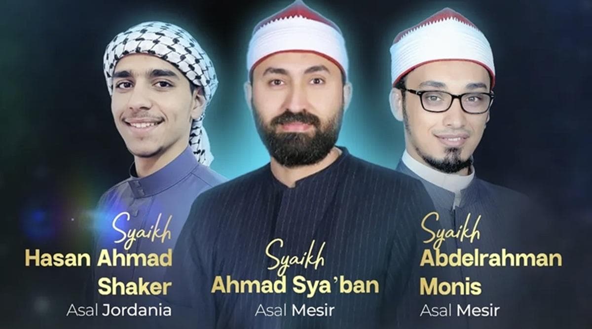 Tiga Syeikh Timur Tengah Imami Tarawih di Masjid Oman Banda Aceh