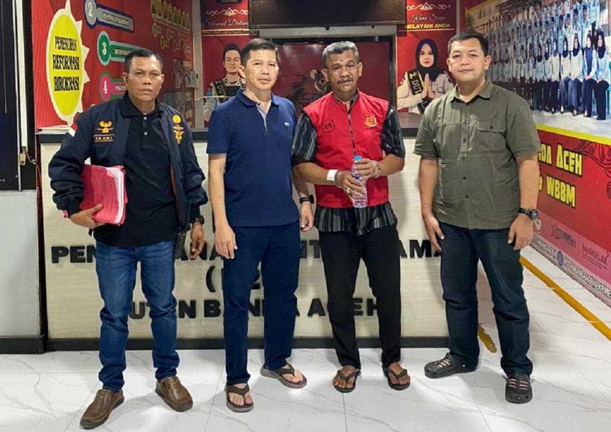 DPO Pelecehan Seksual Ditangkap di Peunayong Setelah Melawan Tim Kejaksaan