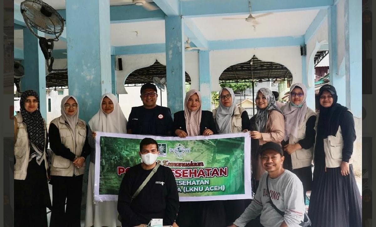 LKNU Aceh Lakukan Pengabdian Kemanusiaan di Dayah MUDI Samalanga