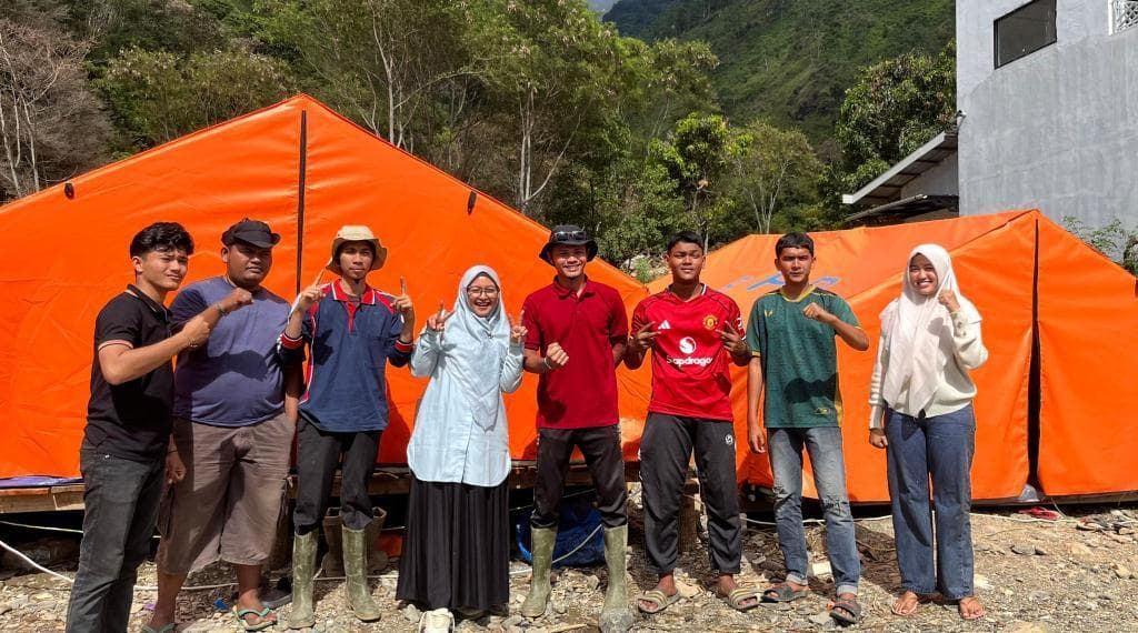 Mahasiswa UNIKI Bantu Trauma Healing Warga Desa Kalasegi Aceh Tengah