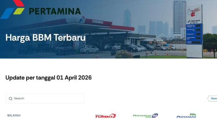 Harga BBM Aceh April 2026: Pertamax Rp12.600, Dexlite Rp14.500