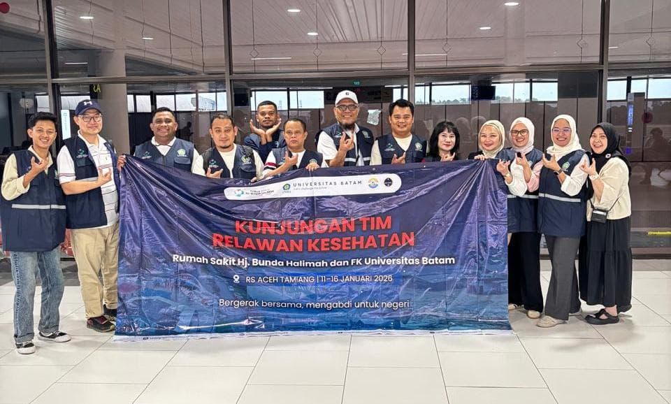 Tim Relawan Kesehatan dari Batam Bantu Pelayanan Medis di Aceh Tamiang
