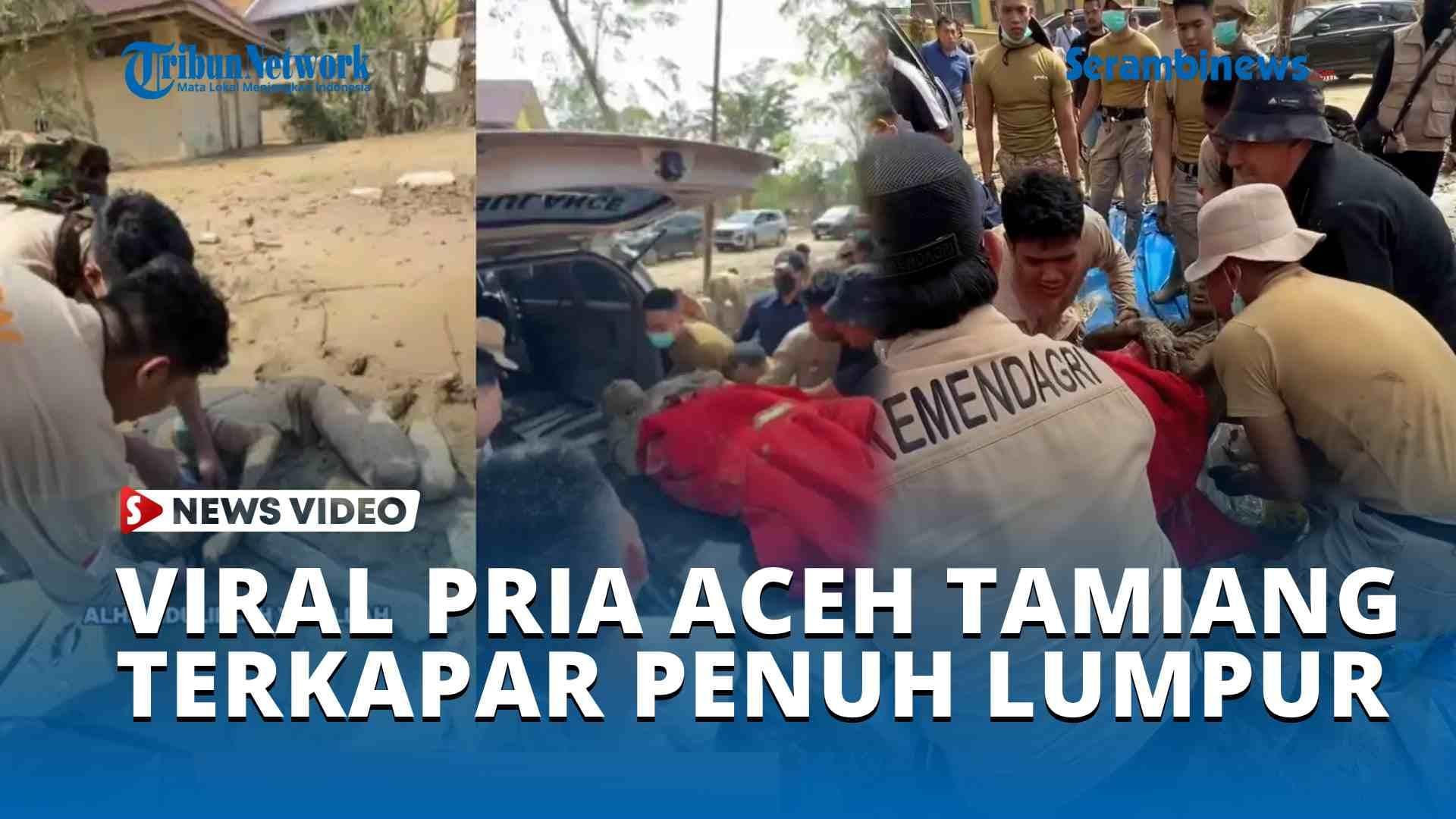 Warga Aceh Tamiang Terselamatkan dari Lumpur Banjir oleh Wamendagri