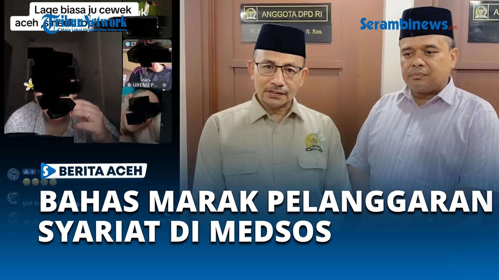 WH Aceh dan DPD RI Bahas Lembaga Awasi Pelanggaran Syariat di Medsos