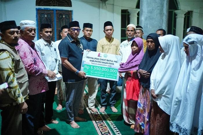 Zakat Rp5,5 Miliar dari Baitul Mal Nagan Raya Diberikan ke Fakir Miskin di Beutong Ateuh Banggalang