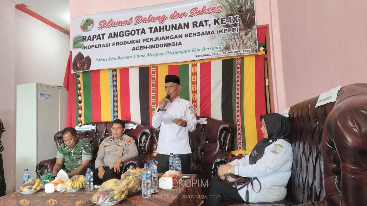 Wakil Bupati Aceh Singkil Dorong Koperasi untuk Ekonomi Berkeadilan