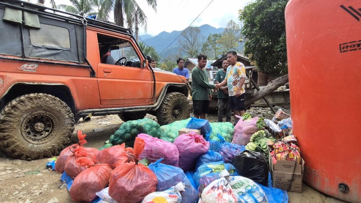 Warga Rantau Panjang Bedari Aceh Timur Masih Bertahan di Tenda Darurat Pasca Banjir Bandang