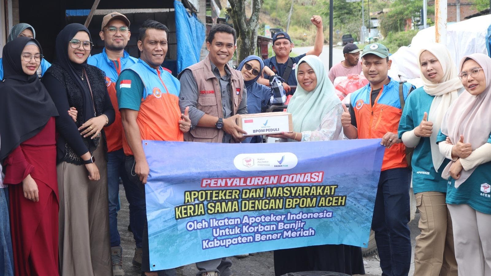 PD IAI Aceh & BPOM Pastikan Keamanan Obat Pascabanjir di Aceh Tamiang