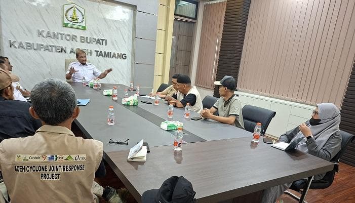 Bupati Aceh Tamiang Buka Pintu Pembangunan Huntara dan Huntap untuk Korban Banjir