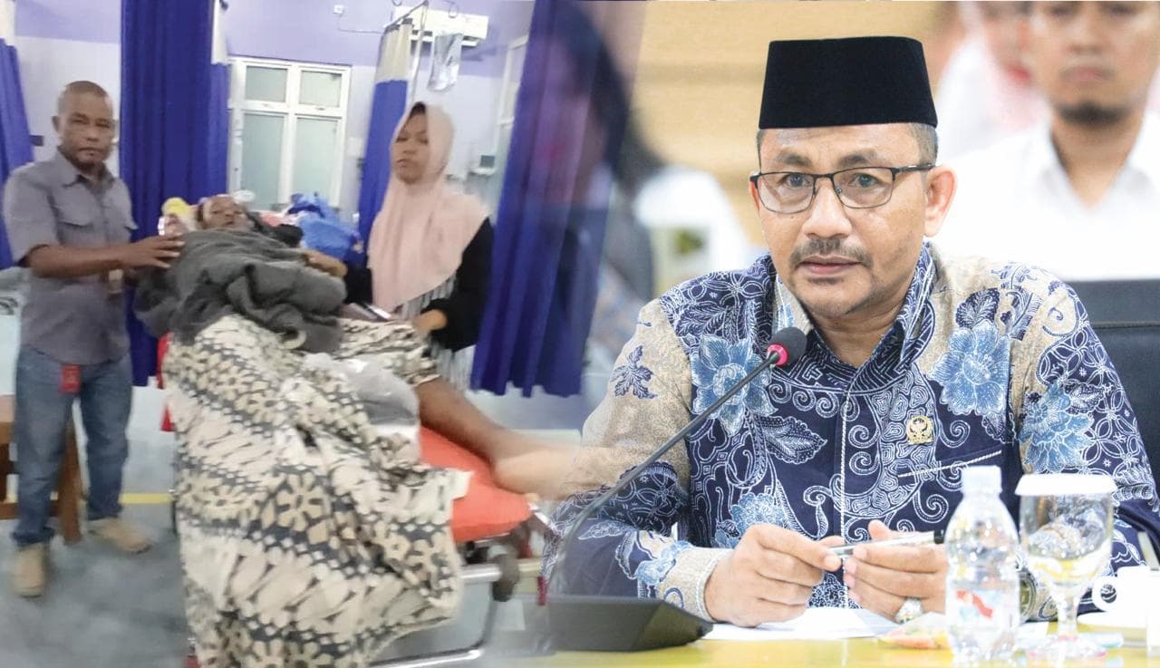 Warga Aceh Utara Sakit Syaraf Dipulangkan dari Malaysia Berkat Bantuan Haji Uma