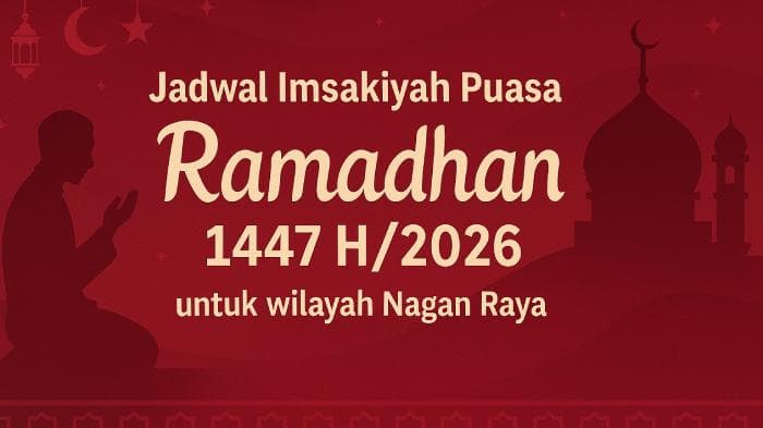Jadwal Imsak dan Buka Puasa Ramadhan 2026 di Nagan Raya, Lengkap Waktu Shalat