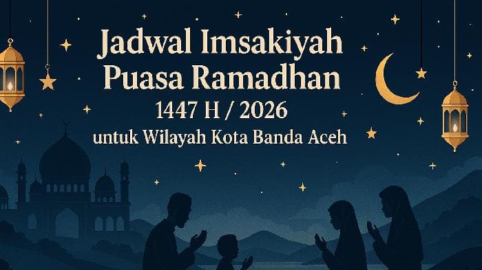 Waktu Berbuka Puasa Hari Pertama di Banda Aceh: 18.55 WIB, Pastikan Tepat Waktu