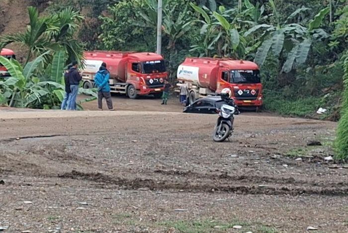 Jalan Bireuen–Takengon Perbaikan Darurat, Truk Minyak Lancar Kembali