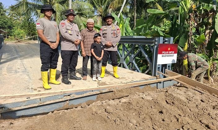 Jembatan Bailey di Uteun Bunta Membawa Harapan Baru bagi Warga
