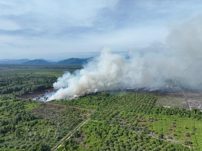 Karhutla di Bakongan Aceh Selatan, Pemadaman Terhambat Keterbatasan Air