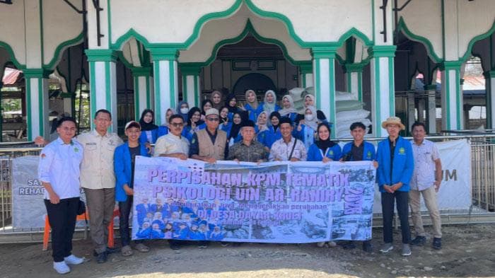 133 Mahasiswa UIN Ar-Raniry Dampkan Psikososial di Pidie Jaya dan Bireuen