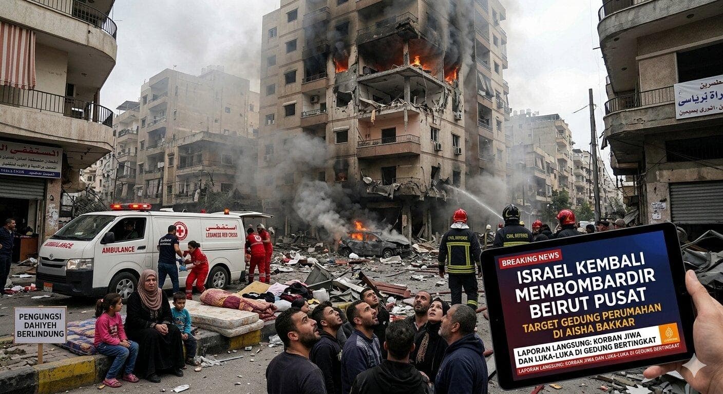 Konflik Timur Tengah: 1.001 Tewas di Lebanon, 3.134 di Iran, Dampak Global