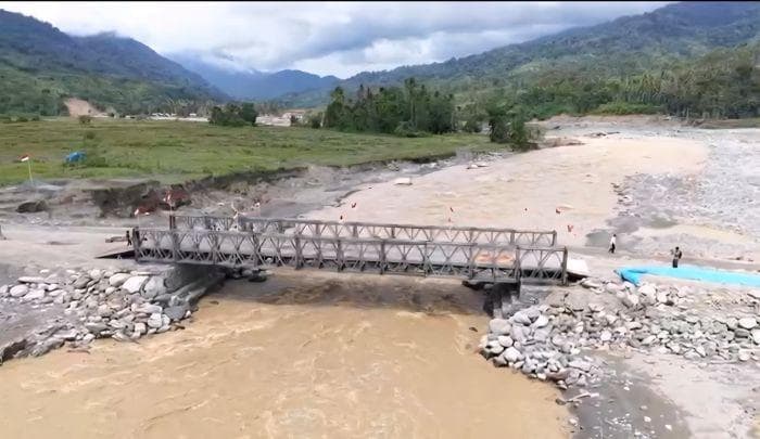 Warga Nagan Raya Minta Jembatan Permanen di Beutong Ateuh Pasca Bencana