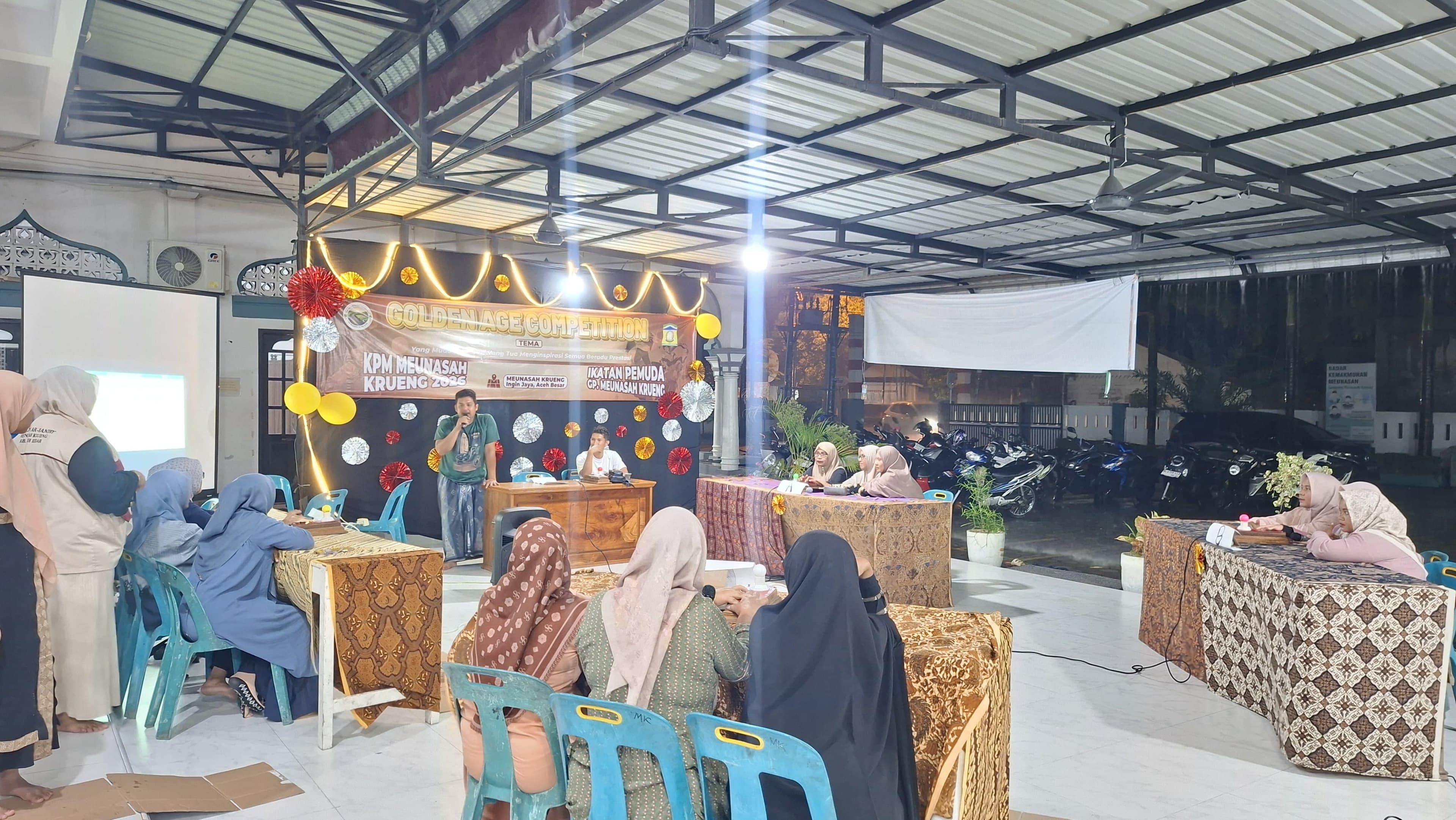 Mahasiswa UIN Ar-Raniry Gelar KPM di Meunasah Krueng, Aceh Besar