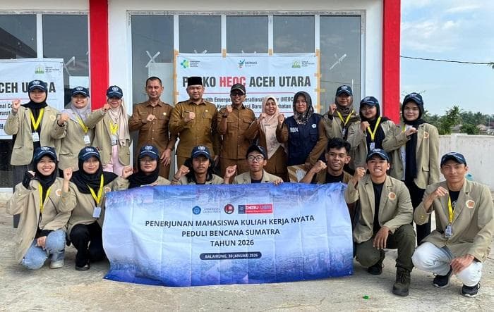 30 Mahasiswa UGM KKN Peduli Bencana Berangkat ke Aceh Utara dan Pidie Jaya