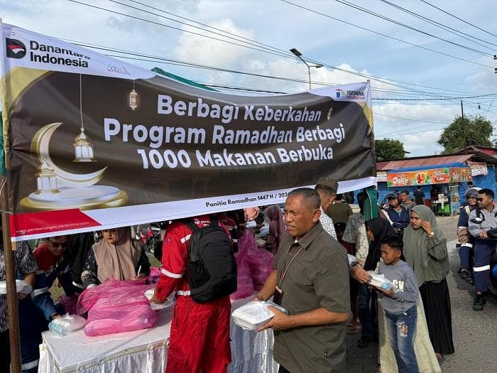 Perta Arun Gas Bagikan 1.000 Paket Berbuka Puasa untuk Warga Lhokseumawe